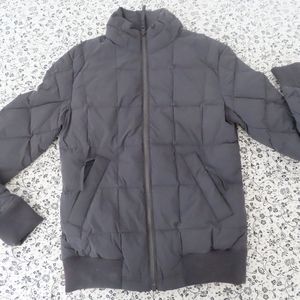 Basin and Range black quilted goose down jacket XS